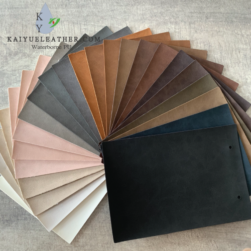 Aqueous PU leather sample